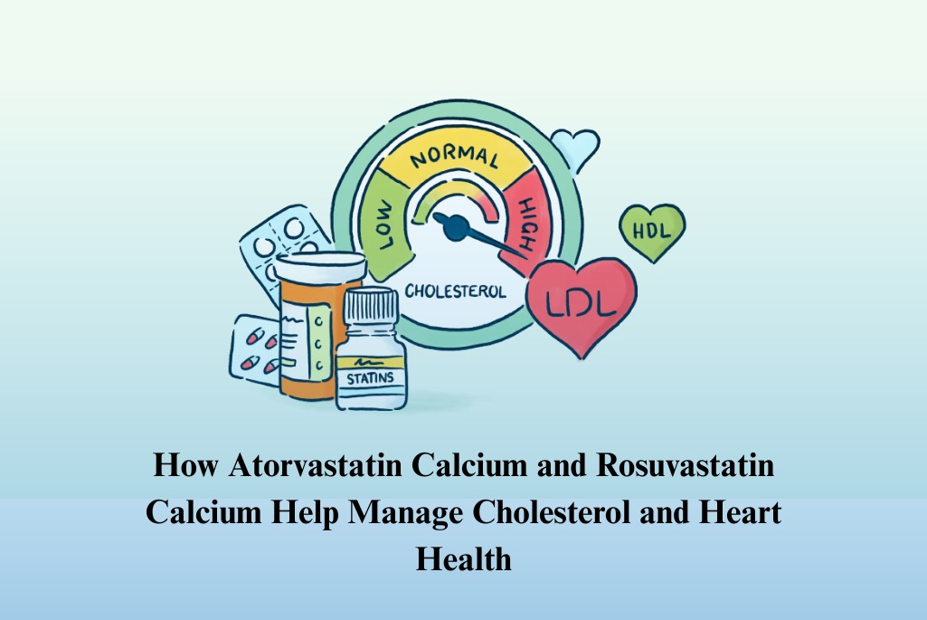 How Atorvastatin Calcium And Rosuvastatin Calcium Help Manage Cholesterol And Heart Health