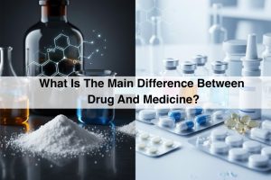 What is the difference between drug and medicine