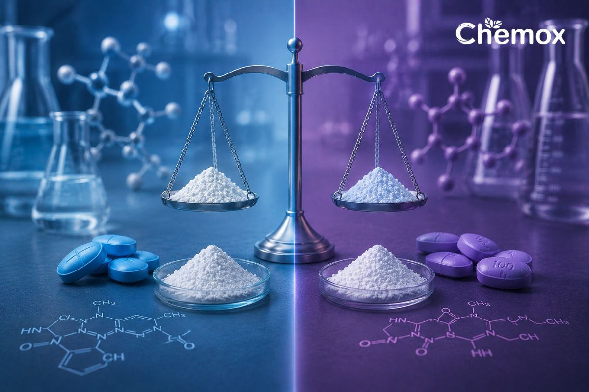 Tadalafil API vs Sildenafil API