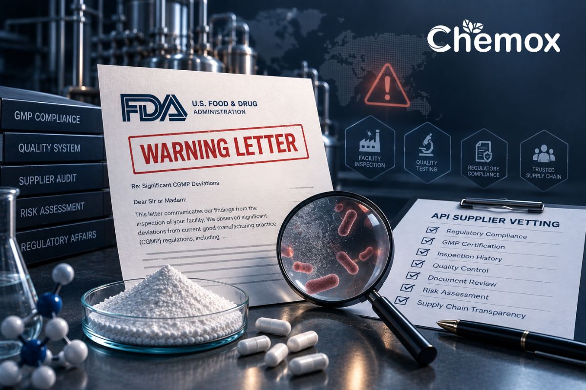 fda warning letter api contamination