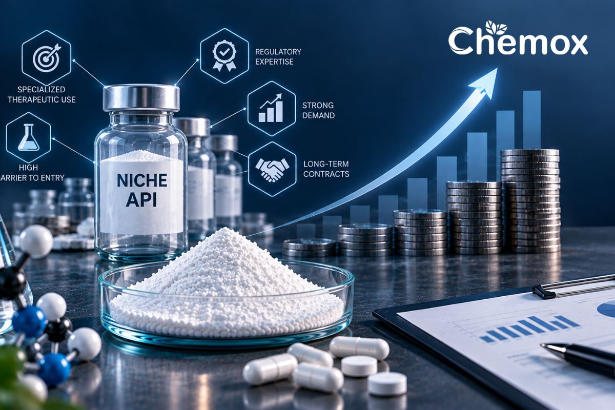 niche api manufacturer premium valuation